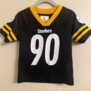 NFL Steelers Youth Black and Gold Jersey